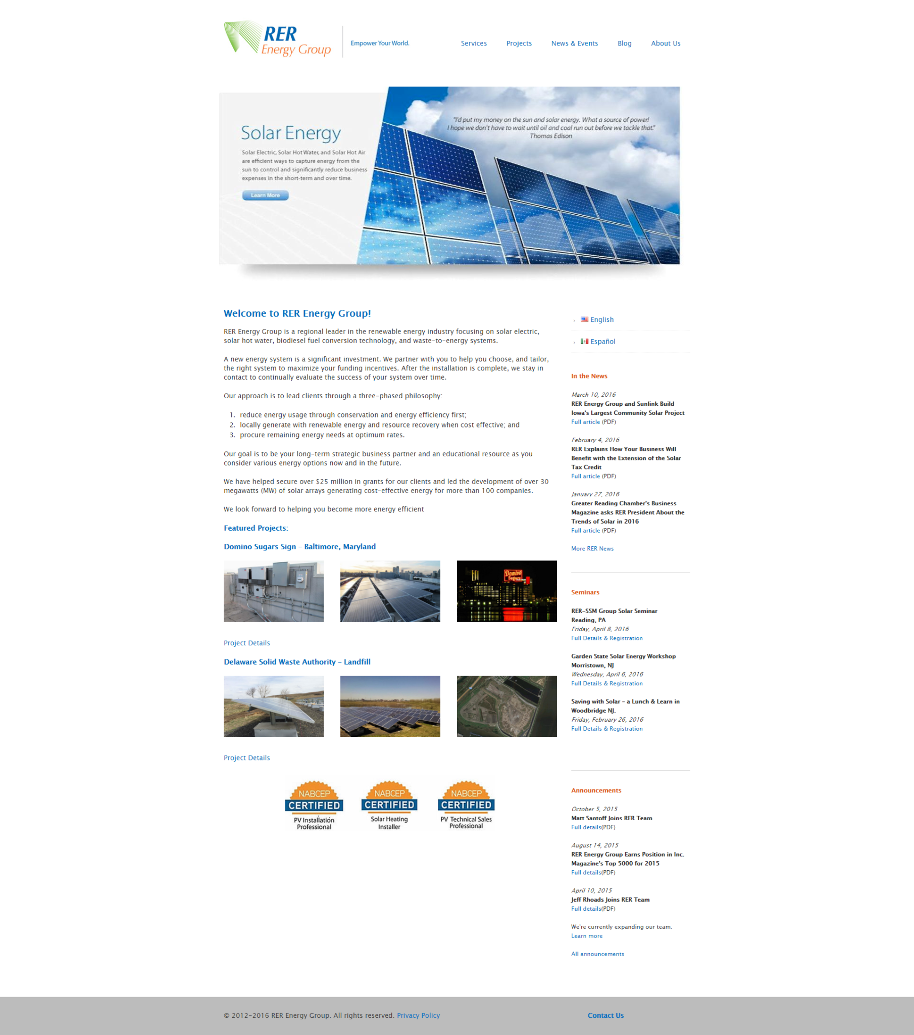 RER Energy Group